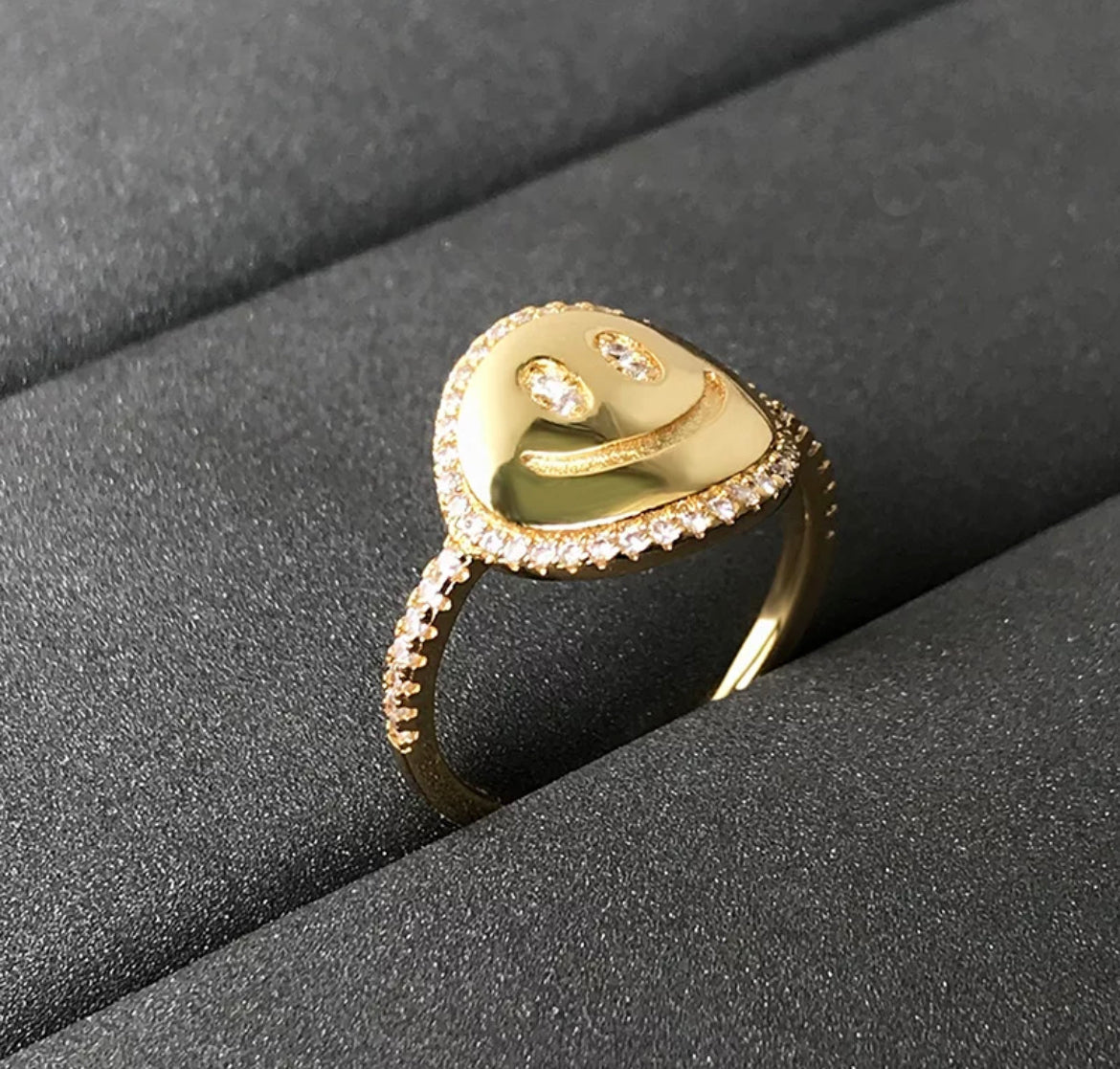 Smiley Face Ring