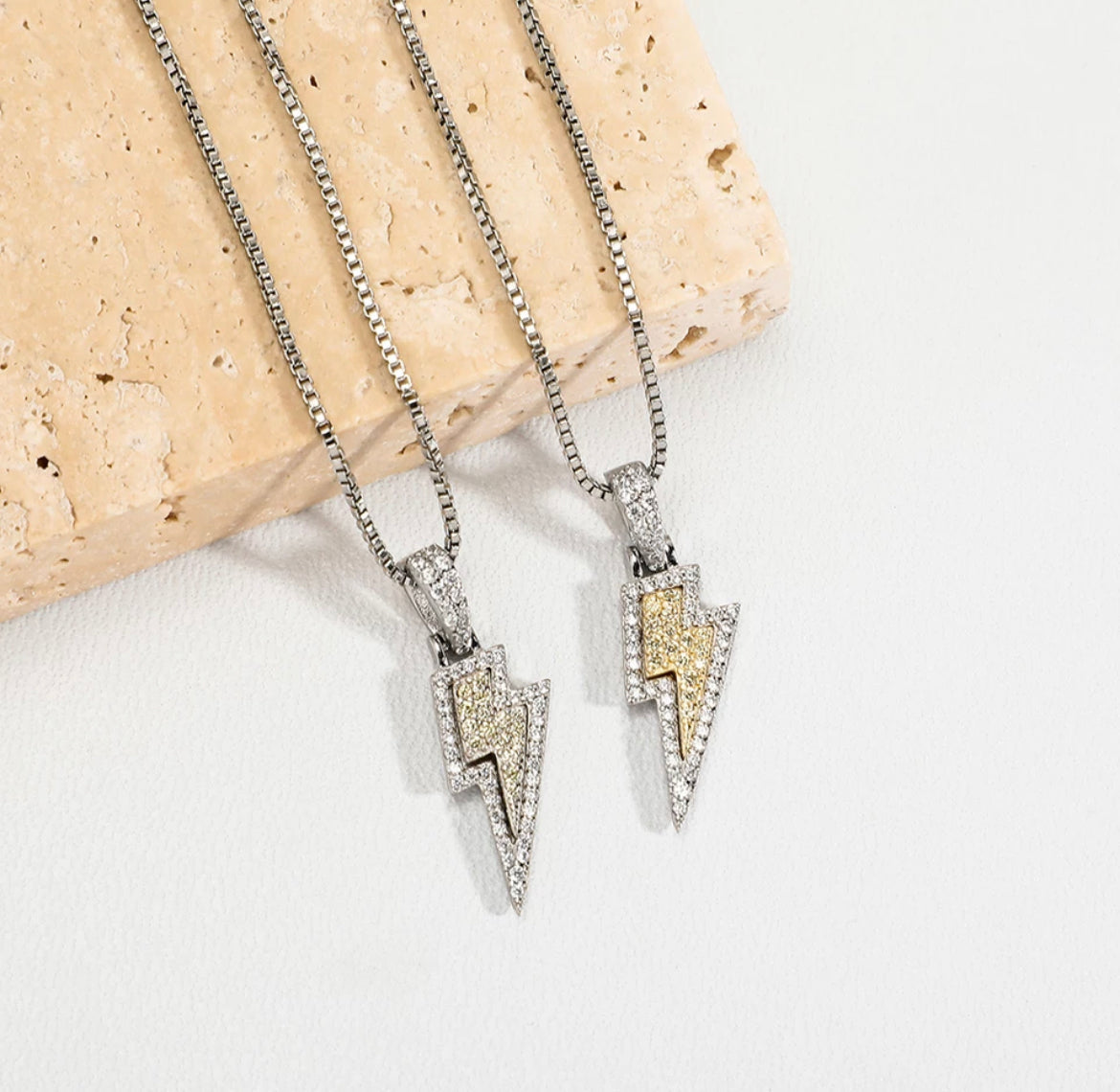 Sterling Silver Lightning Bolt