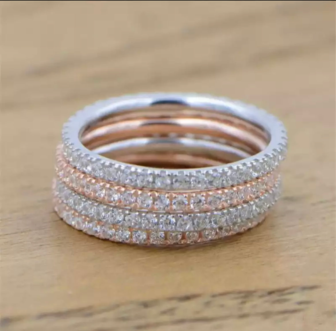 Thin Pave Eternity Band
