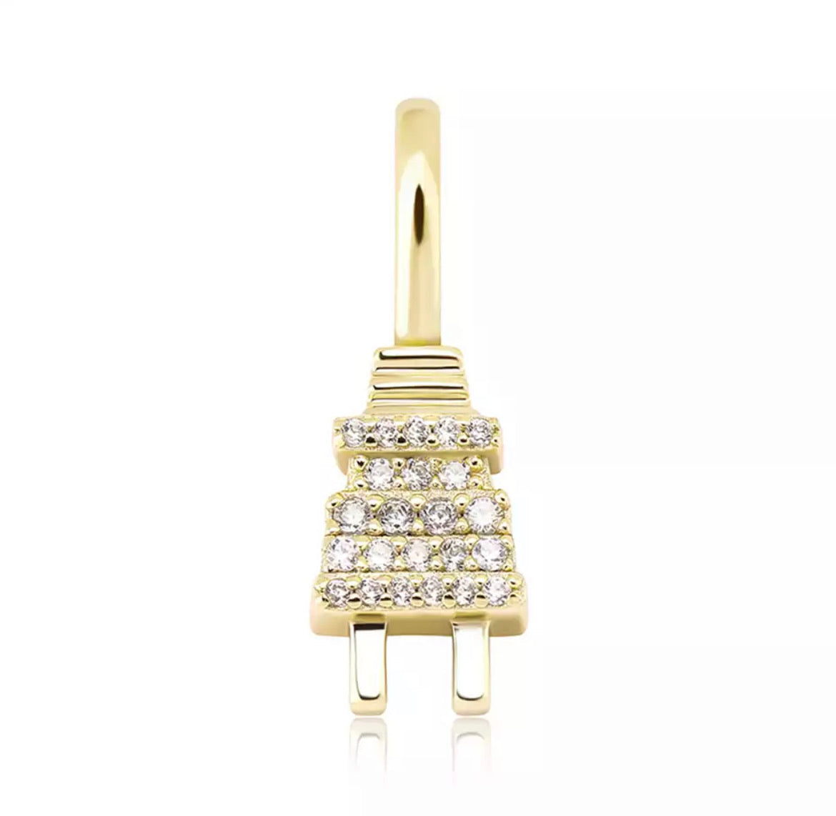 925 Mini Plug Necklace