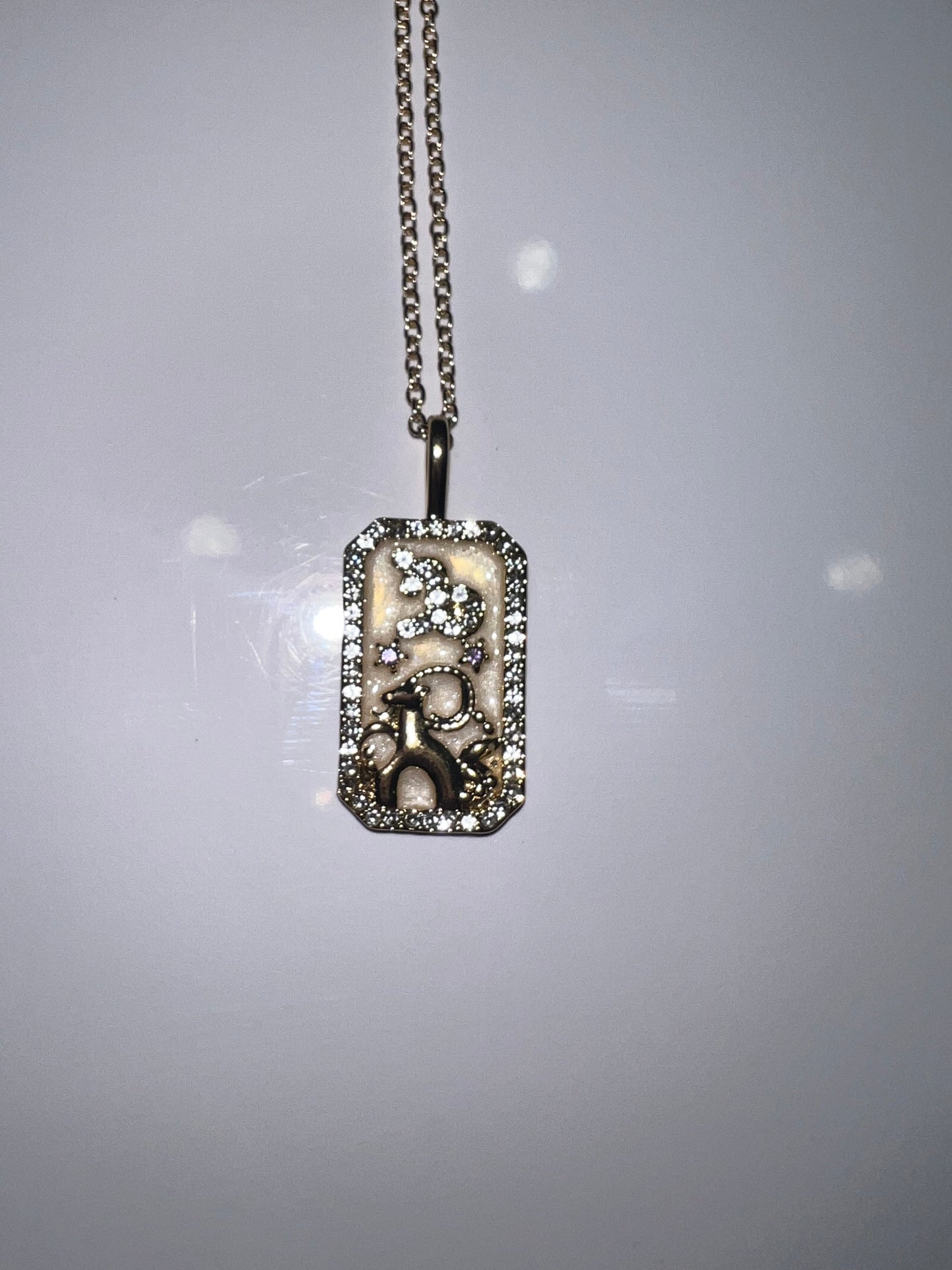 Bling Zodiac Amulet Necklace