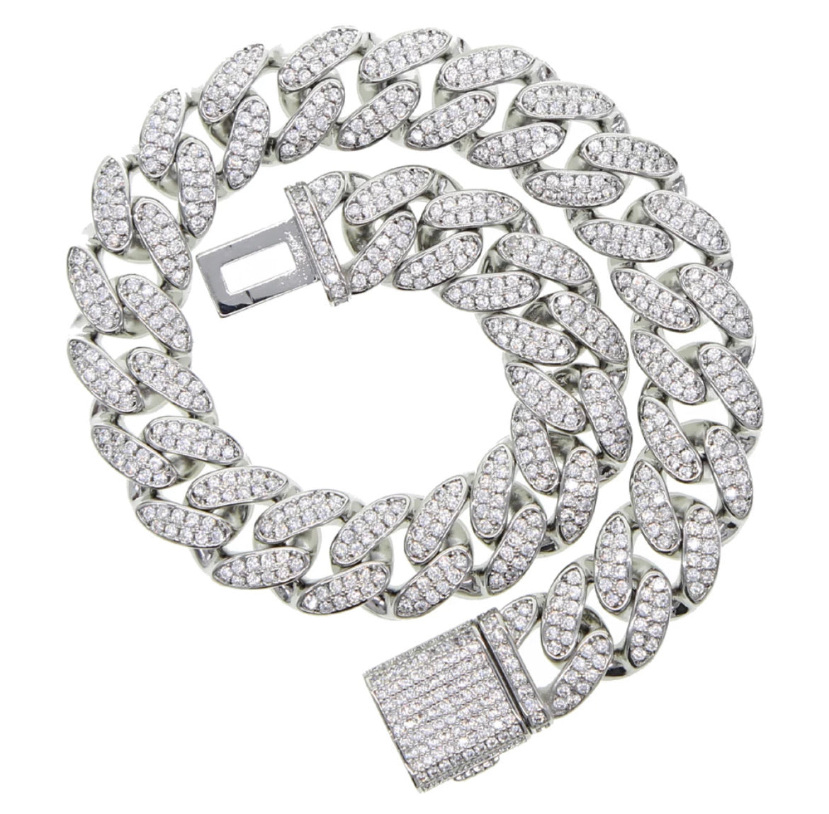 Snap Box Cuban Link Anklet