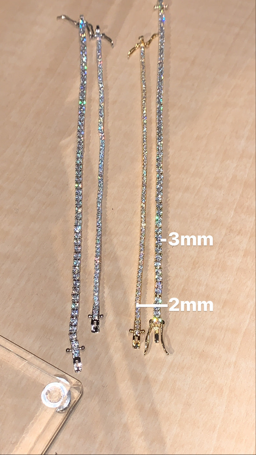 2mm  Tennis Bracelet