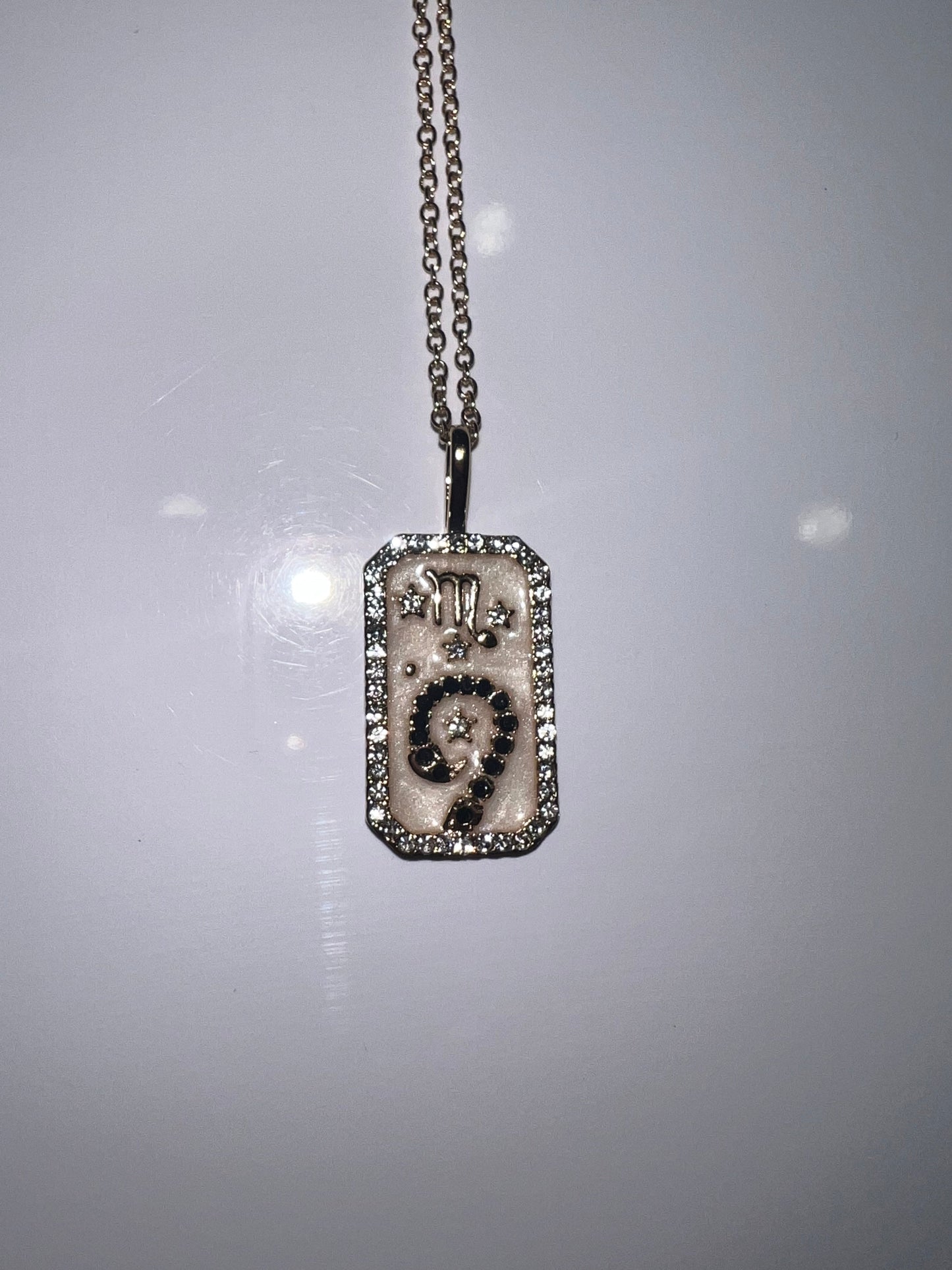 Bling Zodiac Amulet Necklace