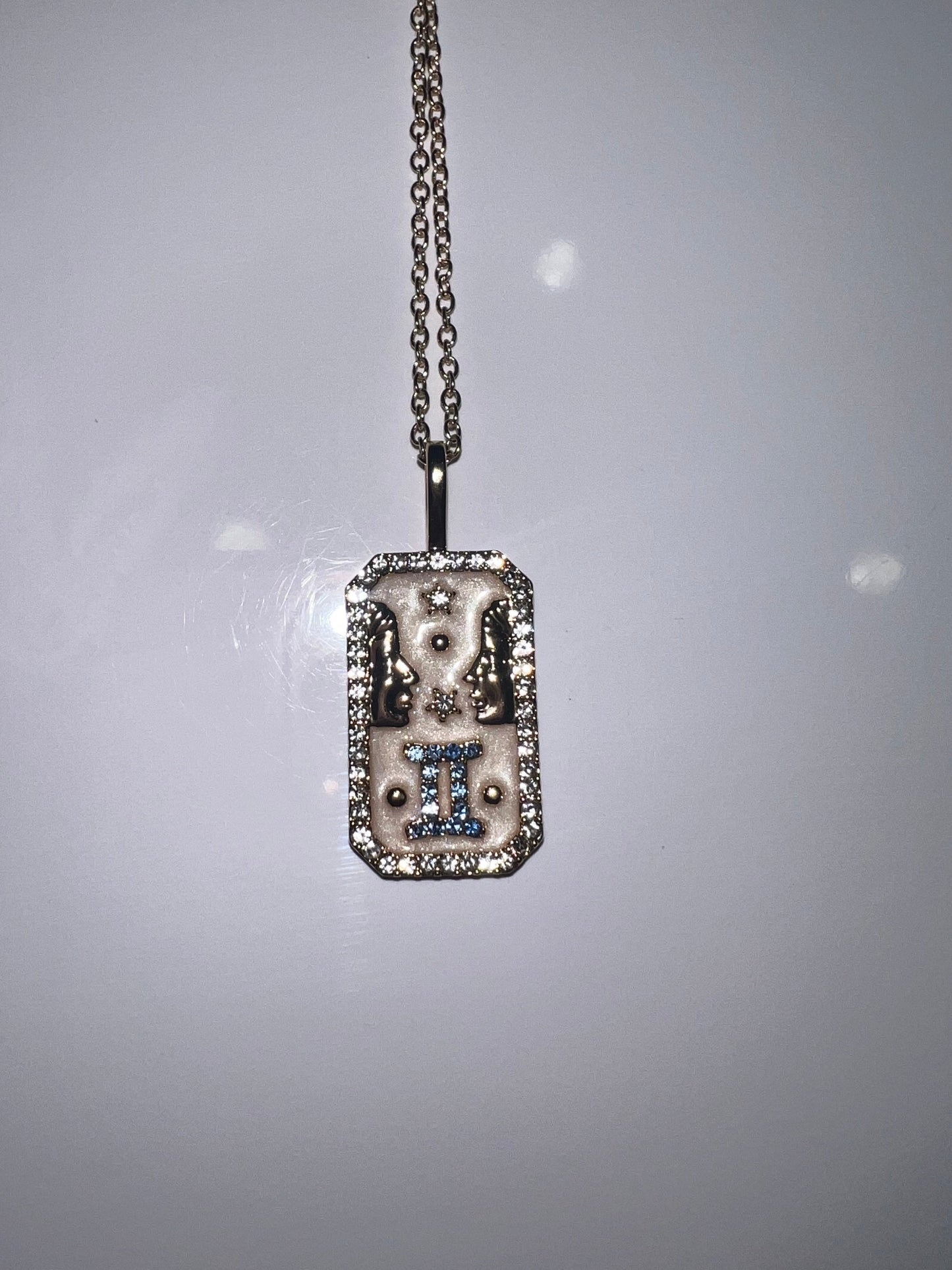 Bling Zodiac Amulet Necklace
