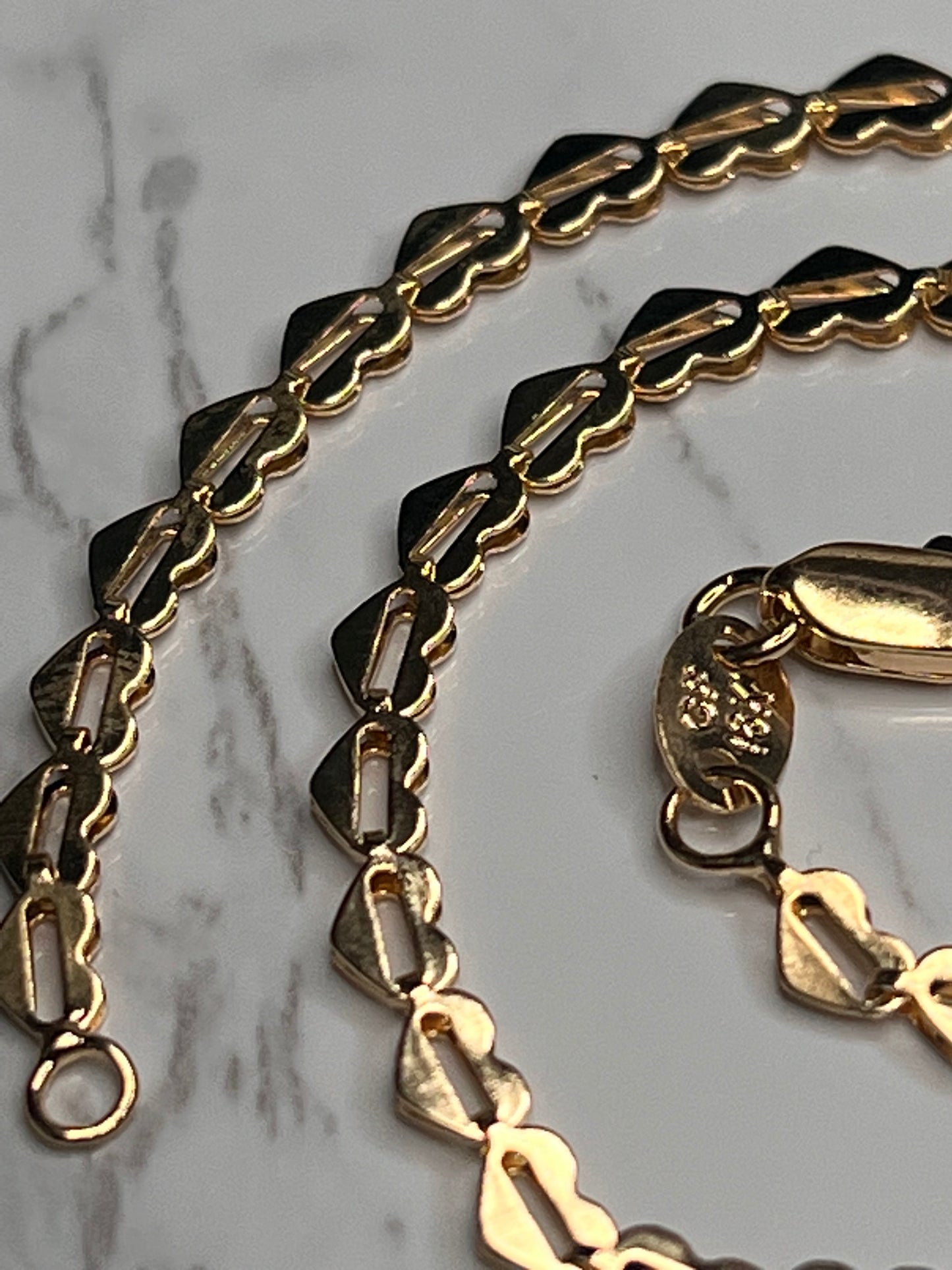 Heart Link Anklet