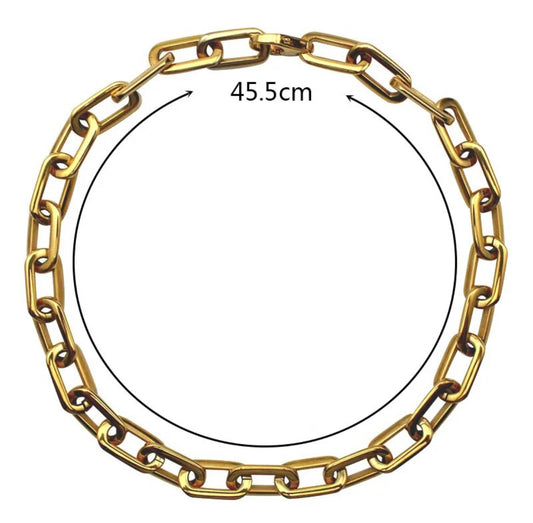 Chunky Paperclip Choker