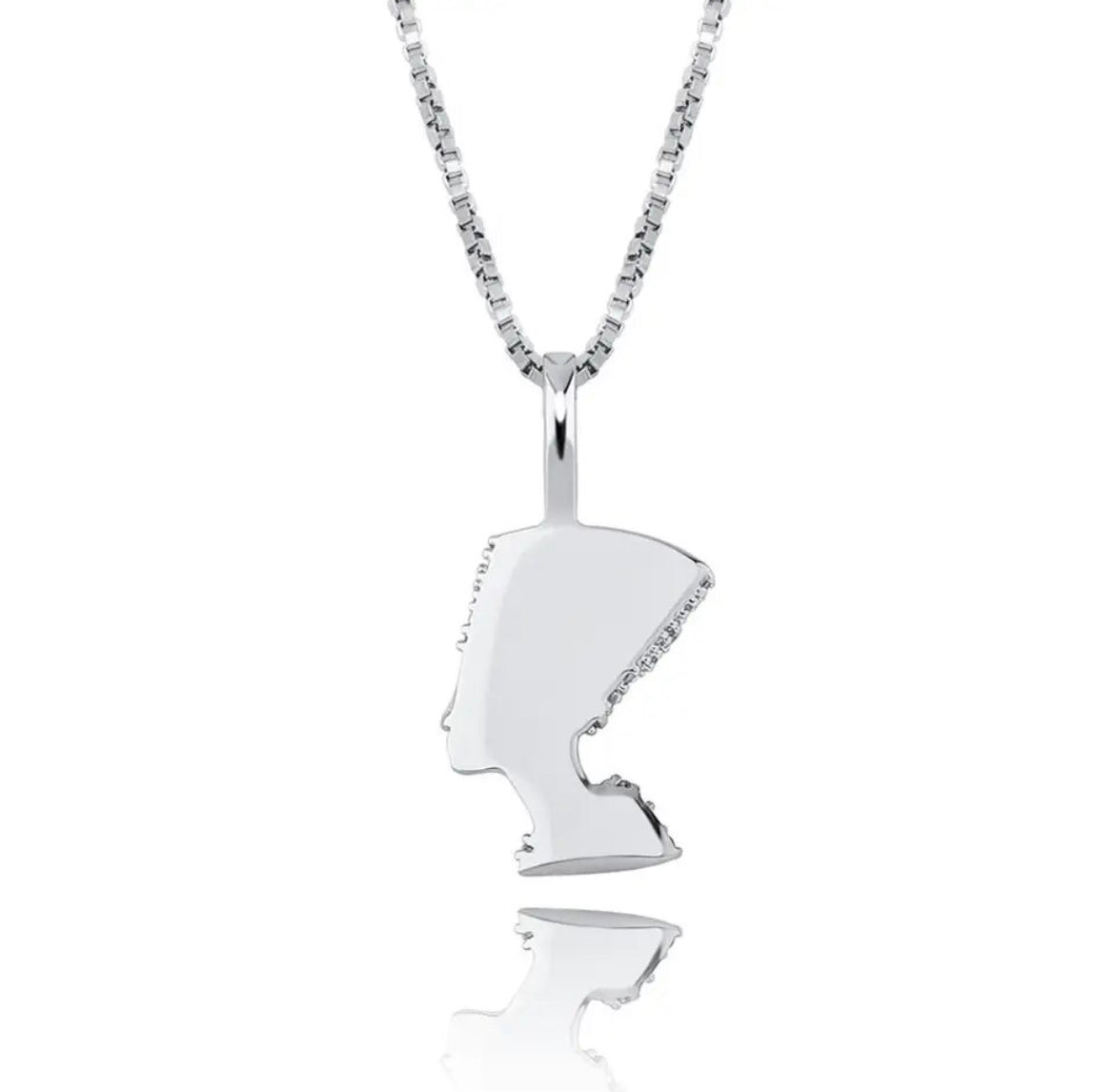 Sterling Silver Nefertiti Necklace