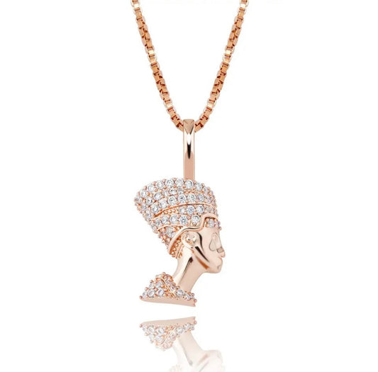 Sterling Silver Nefertiti Necklace