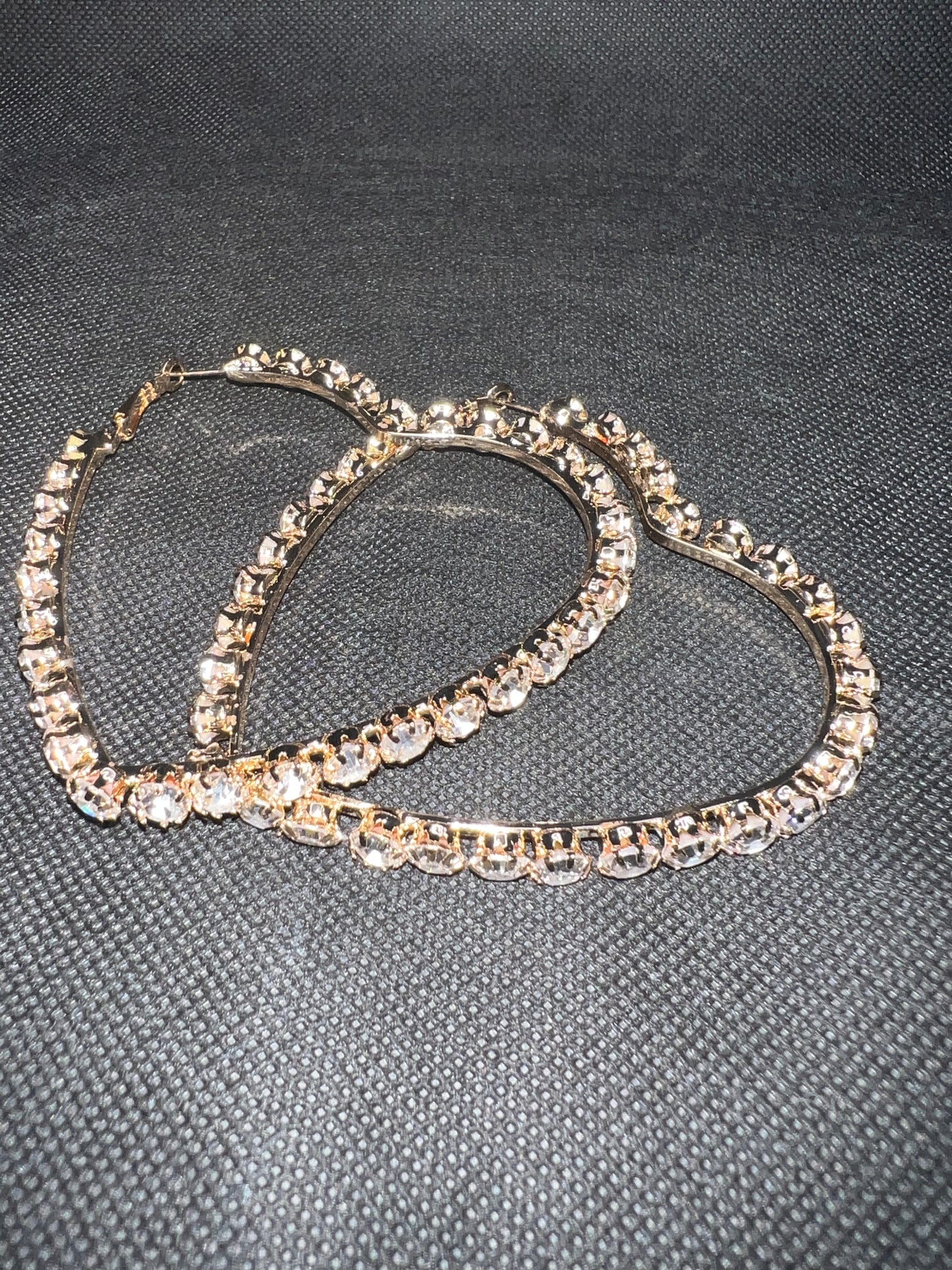 Jumbo large Stone Hoops