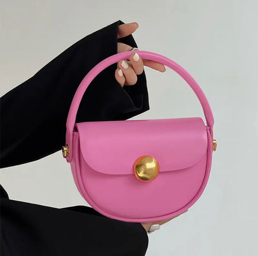 Luxurious Half Moon Handbag