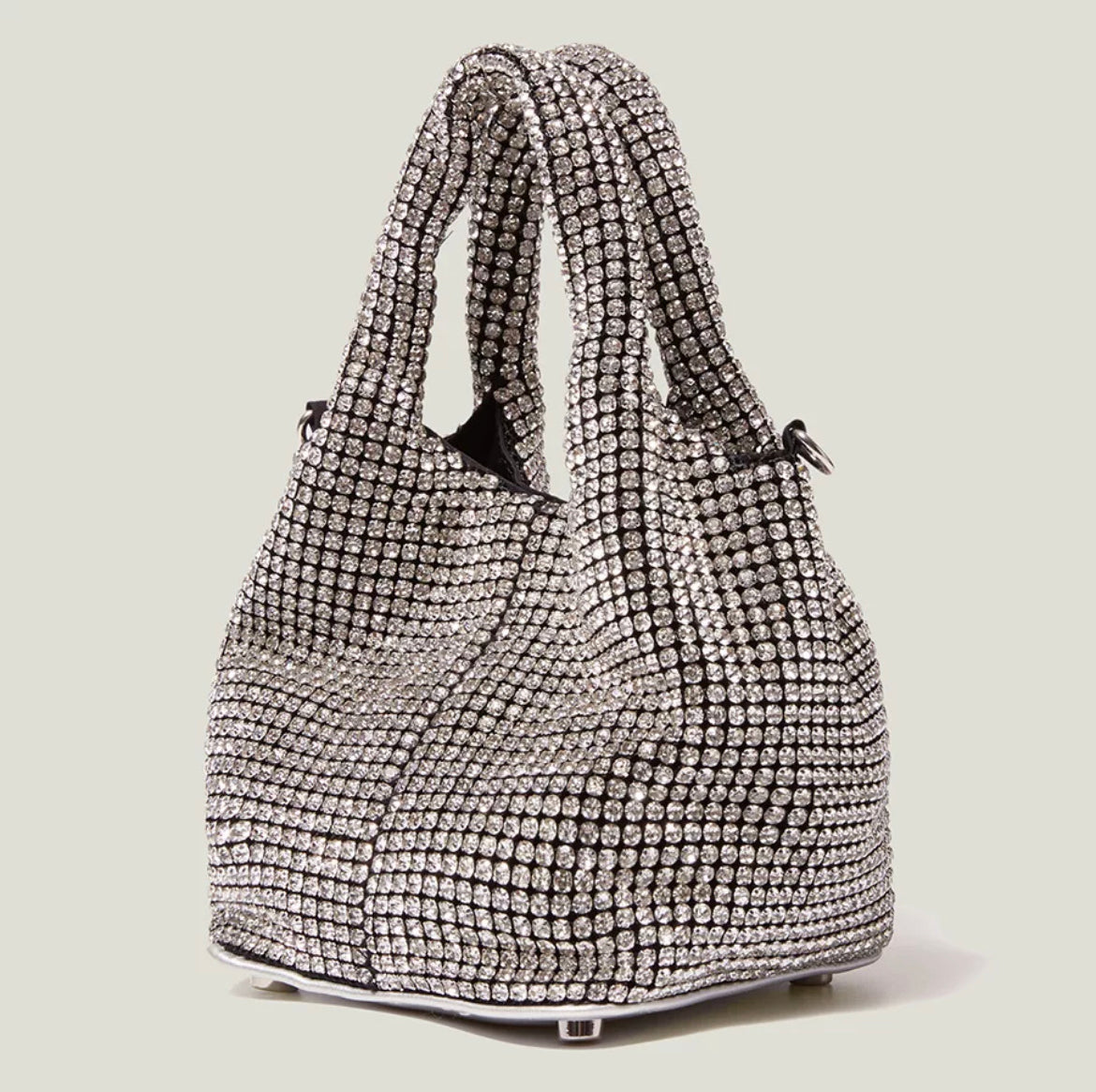 Mini Crystal Hobo Bag