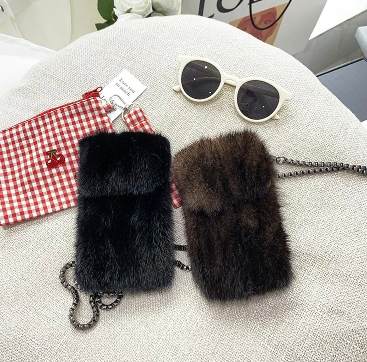 Mini Mink Crossbody