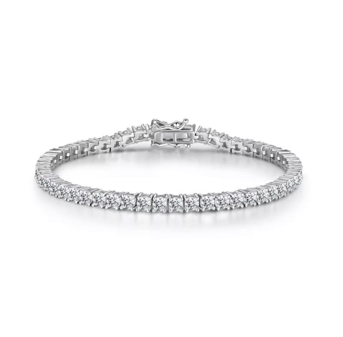 3mm 925 Sterling silver tennis bracelet