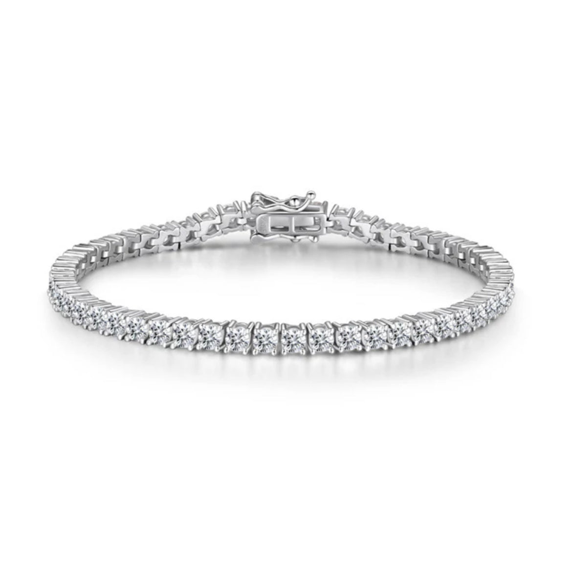 3mm 925 Sterling silver tennis bracelet