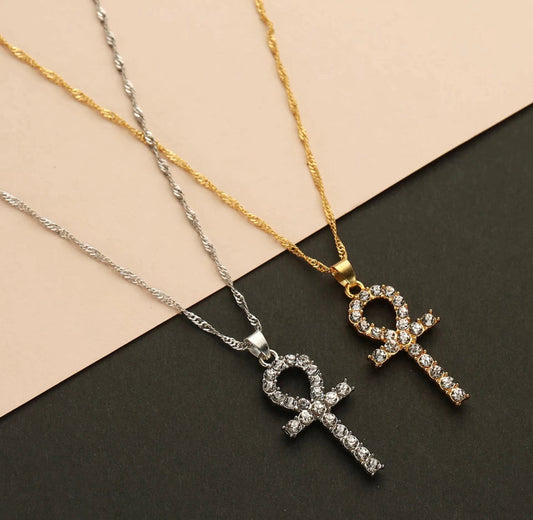 Slim Ankh Necklace