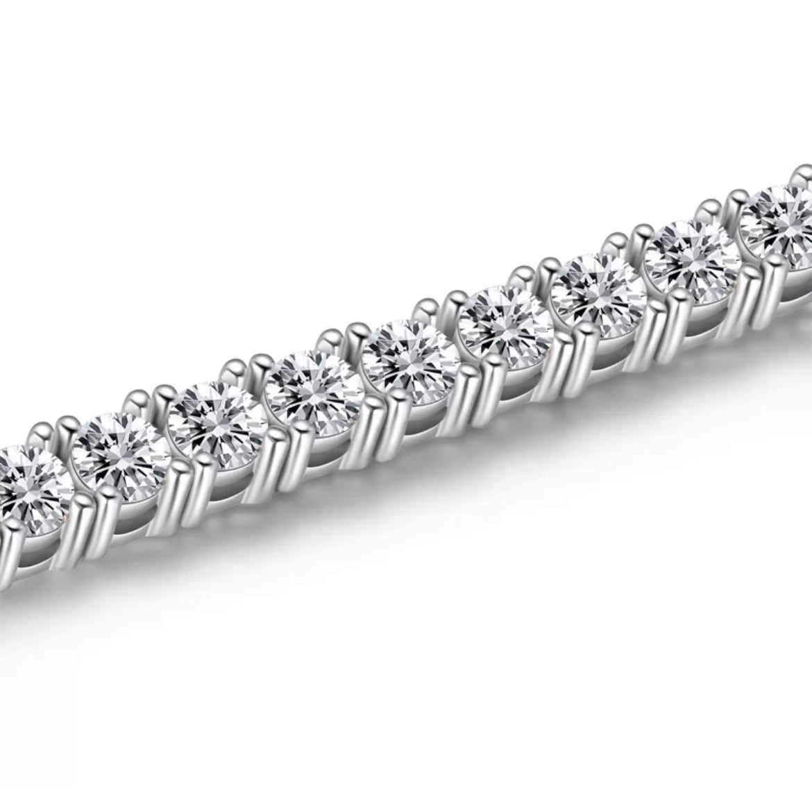 3mm 925 Sterling silver tennis bracelet