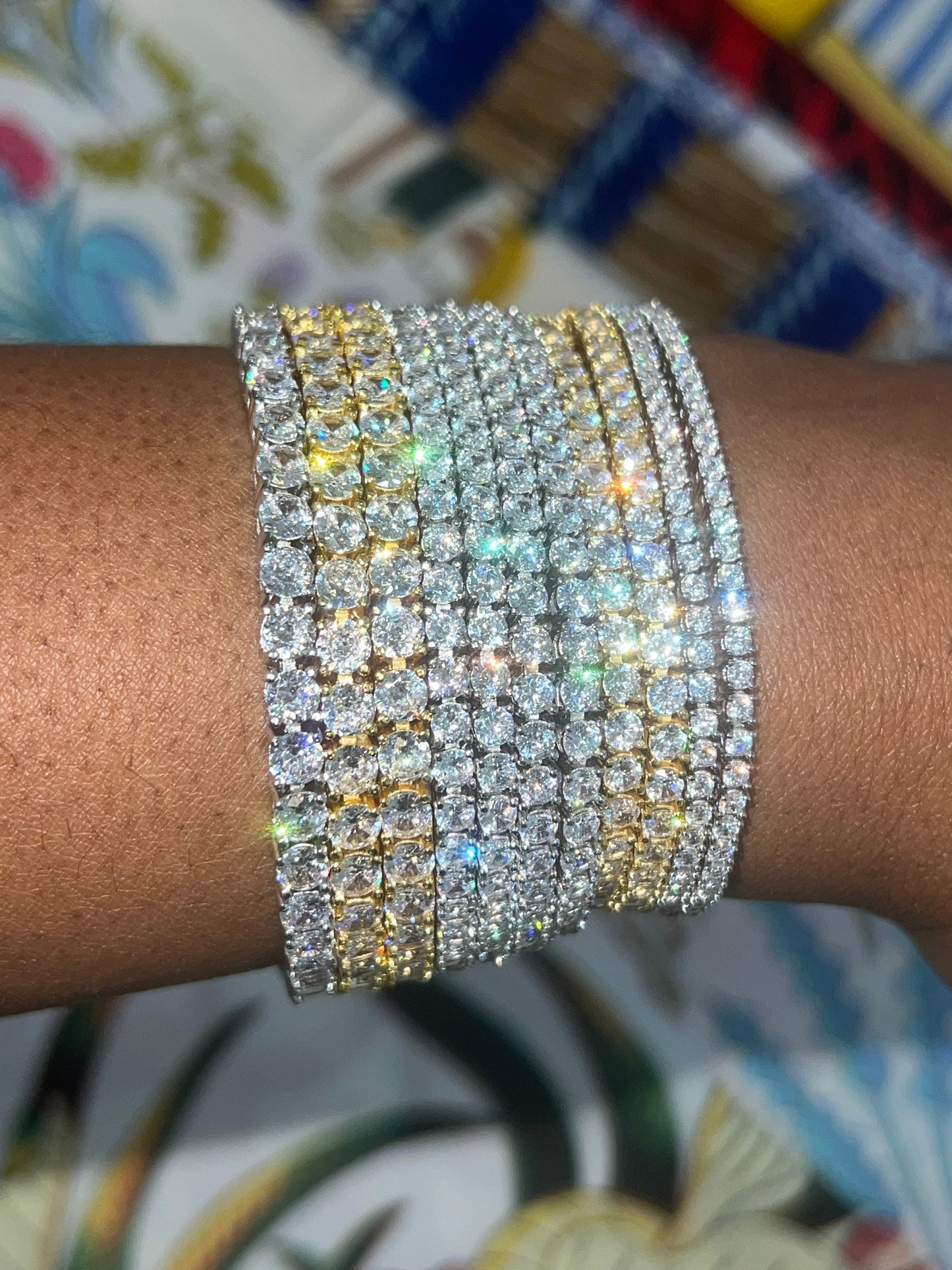 3mm 925 Sterling silver tennis bracelet