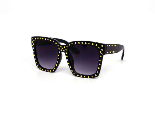 Oversized Studded Shades