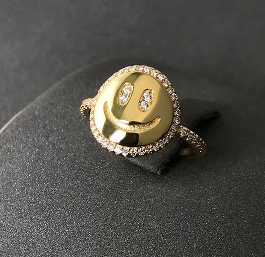 Smiley Face Ring